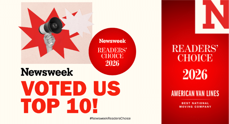 American Van Lines Named a Top National Moving Company in Newsweek’s 2026 Readers’ Choice Awards