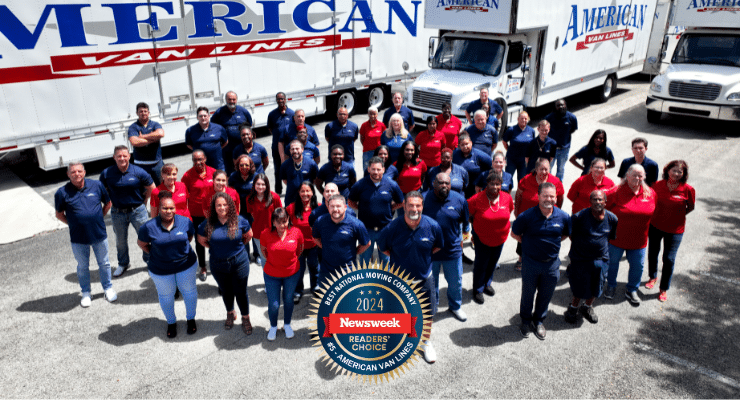 Best national moving company 2024