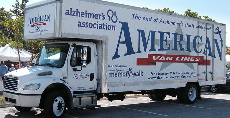Walk to End Alzheimer Truck